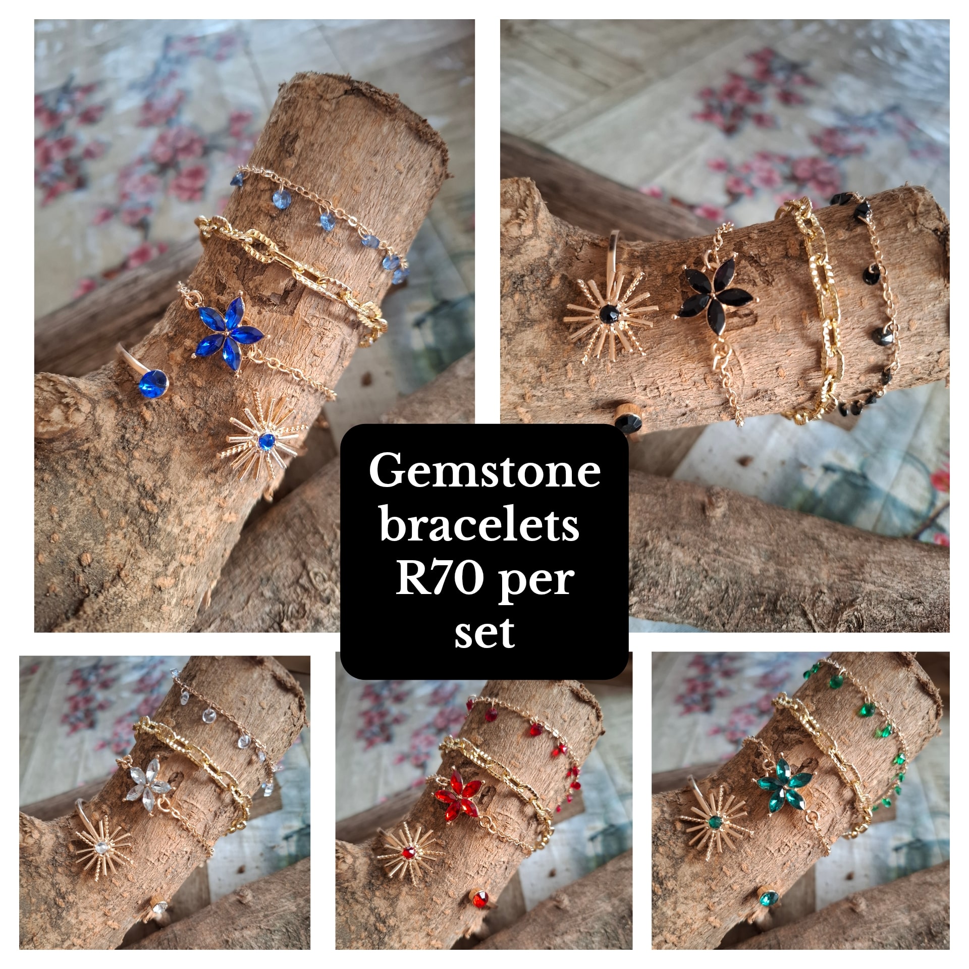 Gems Bracelet Set